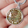 To my wife: Gift for Christmas 2018, Christmas gift ideas for wife, beautiful wife necklace, wife necklace, to my wife necklace, best gifts for wife, birthday gifts for wife, husband and wife necklace 799