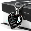 To my wife: Gift for Christmas 2018, Christmas gift ideas for wife, beautiful wife necklace, wife necklace, to my wife necklace, best gifts for wife, birthday gifts for wife, husband and wife necklace 768