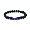8mm Lava Stone Bracelet Rock Bracelet Adjustable Arrow Diffuser Stone Bracelet Women Men 8 Colors bracelets for women