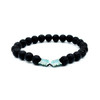 8mm Lava Stone Bracelet Rock Bracelet Adjustable Arrow Diffuser Stone Bracelet Women Men 8 Colors bracelets for women