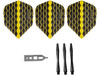Viper The Freak Steel Tip Darts Knurled and Grooved Barrel 22 Grams