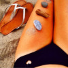 Sales promotion Women Brazilian Bikini Swimwear Thong Love Heart Cut Out Bottom Beachwear