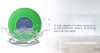 Go Play! - Portable Waterproof Wireless Mini Bluetooth Speakers Shower Handsfree Call Music Suction Mic for iPhone Cellphone Smartphone