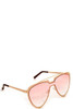 Modern Aviator Retro Pop Sunglasses