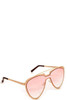 Modern Aviator Retro Pop Sunglasses