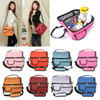 8 Colors 8L 600D Waterproof Oxford Double Insulated Cooler Bag Travel Picnic Bag with Adjustable Shoulder Strap For Outdoor Camp