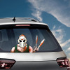 Christmas Halloween Car Rear Window decoration decal sticker