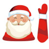Christmas Halloween Car Rear Window decoration decal sticker