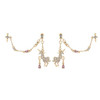 Unicorn Tassel Ear Clip Earrings