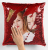 Magic Pillow Sequins Pillow Gifts Custom Photo Pillow