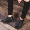 Fashion Casual  Leather Men's Warm Snow Boots