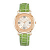 New ladies Rhinestone Leather Bracelet Wristwatch