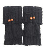 Fashion Winter Tassel Leg Warmers for Women Knit Boot Socks