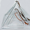 Quartz Crystal Singing Pyramid - 10"