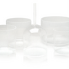 Optically Clear Crystal Singing Bowl - 9"