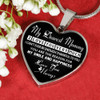To My Dearest Mommy Necklace Gifts For Mommy - I Love You Very Much - Love You Always 1046ms-sb