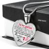 To My Sister: Gift For Sister, Christmas Gift For Sister, Idea Gift For Sister, Necklace For Sister, Family Gift 1107to