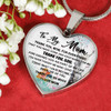 To My Mom Necklace Perfect Gift For Mom -Thanks For Everything, Mom I Love You So Much 1038mo-wo
