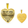 To My Mom Necklace Perfect Gift For Mom -Thanks For All That You Do, Mom I Love You 1028mo-wo