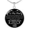 To My Mom Necklace Perfect Gift For Mom -Thanks For Everything, Mom I Love You  1059ms