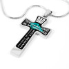 To My Dad Cross - Luxury Necklace: Best Gift For Dad, Luxury Cross Pendant For Dad, Birthday Gifts For Dad, Surprise Ideas For Dad 31dds
