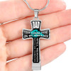 To My Dad Cross - Luxury Necklace: Best Gift For Dad, Luxury Cross Pendant For Dad, Birthday Gifts For Dad, Surprise Ideas For Dad 31dds