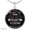 To My Wife Luxury Necklace: Giftforloves Wife Necklace - 'You Are My Happily Ever After. My Soulmate, My Best Friend, My Dream Come True...Forever And Always' - 626ws