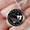 To My Girlfriend Luxury Necklace: Gift For First Meeting With Fiance - 'I May Not Be Your First Love, First Kiss, First Sight, Or First Date. I Just Want To Be Your Last Everything' - 565gs To My Girlfriend Luxury Necklace: Gift For First Meeting With Fiance - 'I May Not Be Your First Love, First Kiss, First Sight, Or First Date. I Just Want To Be Your Last Everything' - 565gs