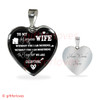 To My Wife Luxury Necklace - Pendant Romantic Chain - Best Gift For Her 249WSO