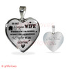 To My Wife Luxury Necklace - Pendant Romantic Chain - Best Gift For Her 249WSO