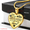 To My Wife Luxury Necklace - Pendant Romantic Chain - Best Gift For Her 249WSO