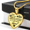 To My Wife Luxury Necklace - Pendant Romantic Chain - Best Gift For Her 249WSO