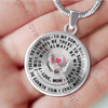 To my son necklace, best birthday gift for son from mom, amazing son necklace, mother and daughter necklace 455sm