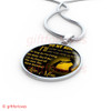 To My Son Luxury Necklace: Idea Gift For Him, Best Gift For Son From Mom, Son And Mom Necklace "I Will Love You Forever, I Will Like You For Always"393SG