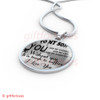 To My Son Luxury Necklace: Idea Birthday Gift For Son, "You Are Strength, You Are My Life, You Are My Everything"334SO