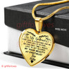 To My Girlfriend Luxury Necklace: Necklace For Girlfriend,  Birthday Gift For Girlfriend "Your Love Is Everything For Me"� 539GFSO