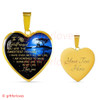 To My Girlfriend Luxury Necklace: Necklace For Girlfriend,  Birthday Gift For Girlfriend 514GFG