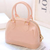 PVC Waterproof Candy Colors Jelly Handbag Small Women Bag Shell Shoulder Bag Crossbody Bag Summer Beach Bag