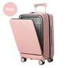 Hanke 20" Carry On Luggage Business Travel Boarding Cabin Case PC Hardside Roll Spinner Wheels TSA Lock Telescopic Handle H9831