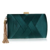 SEKUSA fashion women evening bags tassel ladies clutch purse shoulder chain wedding party handbags bags