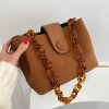 Vintage Tote Bucket bag 2020 Fashion New High quality Matte PU Leather Women's Designer Handbag Travel Shoulder Messenger Bag