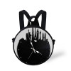 FORUDESIGNS ALICE Cosplay Clock Bag for Girls Boys Round Bag Retro Printed Women Mini Shoulder Circle Crossbody Bags Dropship