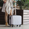 New 18inch Travel Luggage set Women suitcase on wheels kids rolling luggage ABS trolley luggage bag set cabin suitcase carry ons