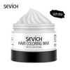Sevich 9 colors Hair color wax Strong And Hold Unisex Hair Wax Black Color Hair Clay Temporary Hair Dye For Hair Styling