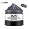 Sevich 9 colors Hair color wax Strong And Hold Unisex Hair Wax Black Color Hair Clay Temporary Hair Dye For Hair Styling