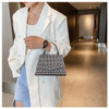 Diamond Flap Small Tote Bag 2020 Summer New Quality PU Leather Women's Designer Handbag Chain Shoulder Messenger Bag Travel Bag