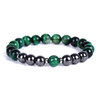 Tiger‘s Eye Bracelets for Men Women Lucky Hematite Beads Bracelet Natural Stone Bracelets & Bangles Jewelry Gift Pulsera Hombre