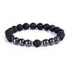 Tiger‘s Eye Bracelets for Men Women Lucky Hematite Beads Bracelet Natural Stone Bracelets & Bangles Jewelry Gift Pulsera Hombre
