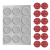 LMETJMA Magnetic Spice Jars With Wall Mounted Rack Stainless Steel Spice Tins Spice Seasoning Containers With Spice Label KC0305 LMETJMA Magnetic Spice Jars With Wall Mounted Rack Stainless Steel Spice Tins Spice Seasoning Containers With Spice Label KC0305