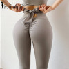 Bowknot lift hip Sports pants High Waist Yoga Leggings Scrunch Butt Workout Sports Women Fitness Leggings Gym Running Tights Bowknot lift hip Sports pants High Waist Yoga Leggings Scrunch Butt Workout Sports Women Fitness Leggings Gym Running Tights